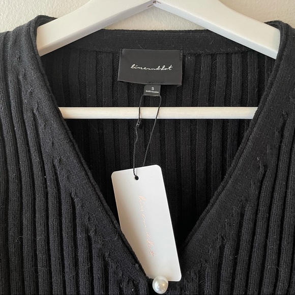 Line & Dot Evelyn Sweater Cardigan Top - Picture 4 of 5
